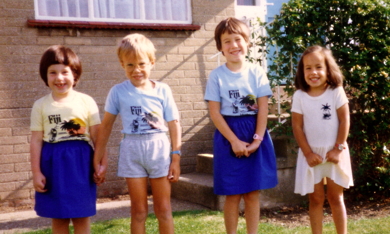 Nicola, Philip, Anne and Sarah (1986)