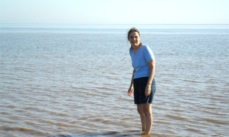 Pauline at Gibraltar Point